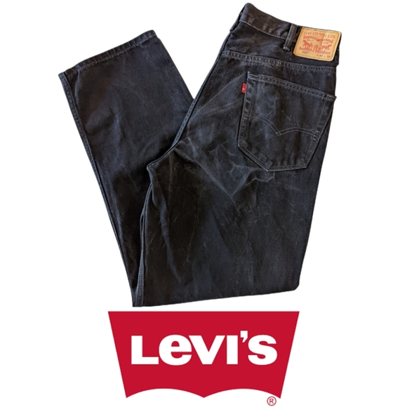Levi's Other - Black 550 Denim Jeans